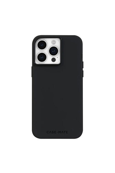 Case-Mate Husă de silicon MagSafe pentru iPhone 15 Pro Max (Negru)