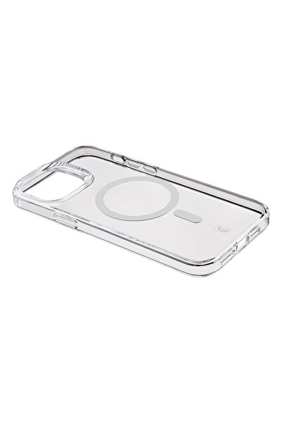 Cellularline Gloss Mag - Husă iPhone 15 Pro MagSafe (transparentă)