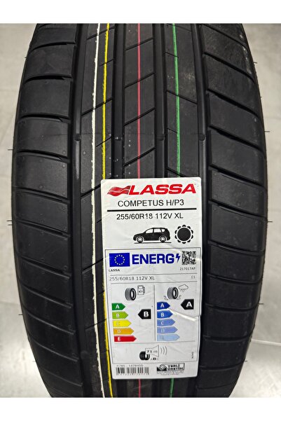 Lassa / 255/60R18 (COMPETUS H/P3) 2026 YAZ LASTİĞİ (1 ADET FİYATIDIR. EN AZ 2...