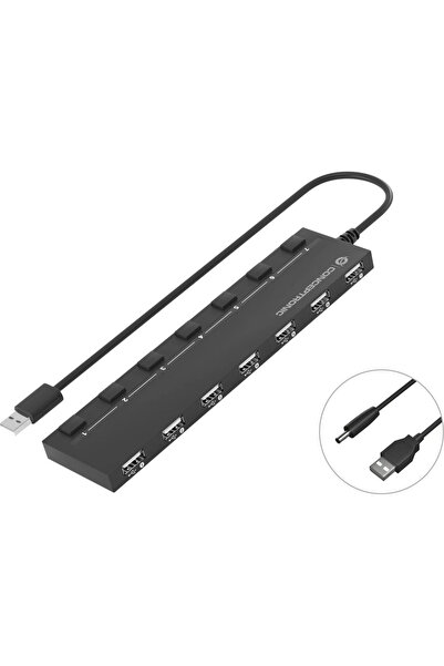 CONCEPTRONIC HUBBIES08B 7-Port-USB-2.0-Hub