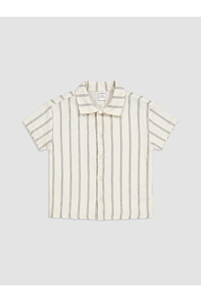 LC Waikiki Striped Baby Boy Shirt