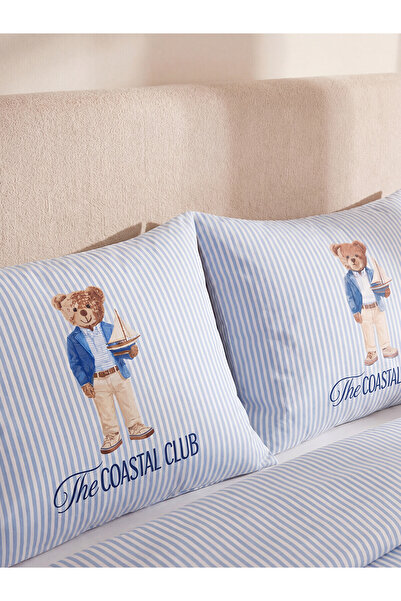 LC Waikiki Nevavm Farkıyla Ayı Teddy Printed Pillowcase Set of 2 50X70 cm