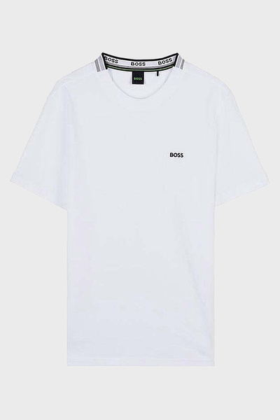 BOSS % 100 Pamuk Regular Fit Bisiklet Yaka T Shirt Erkek T SHİRT 50575207 100