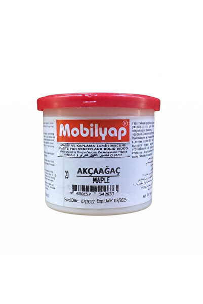 Mobilyap Akçaağaç Ahşap Mobilya Parke Tamir Dolgu Macunu Çatlak Çizik Gideric...