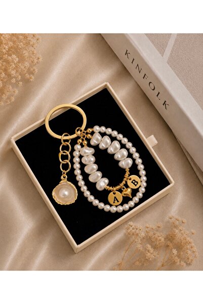 Elvia Atelier İstiridye Charm Anahtarlık