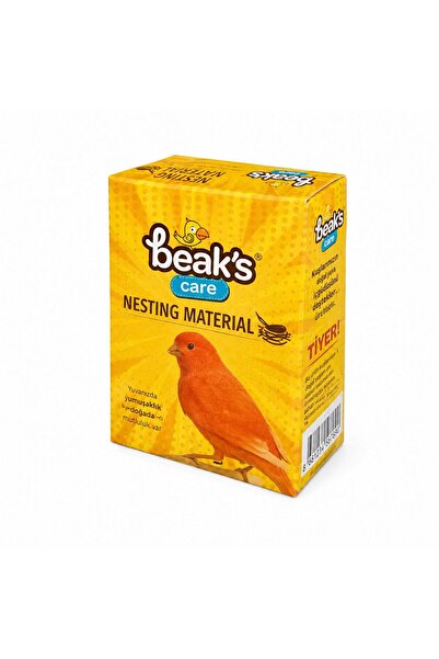 Beaks Beak’s Care Doğal Kuş Yuva Malzemesi – Keten Yuva İpi