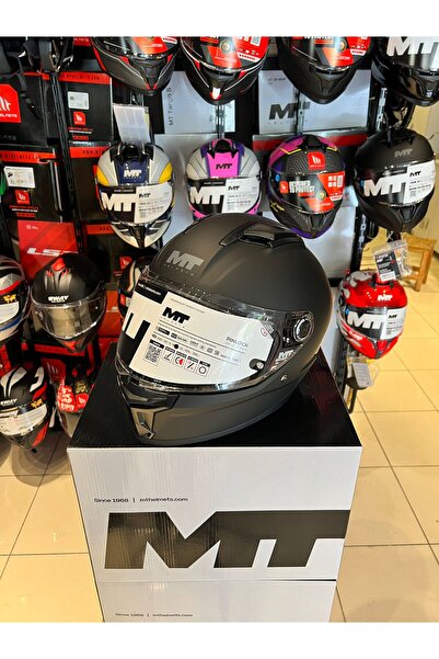 MT Helmets MT KASK FF126 STINGER 2 PURE A1 MAT(ŞEFFAF VİZÖR)