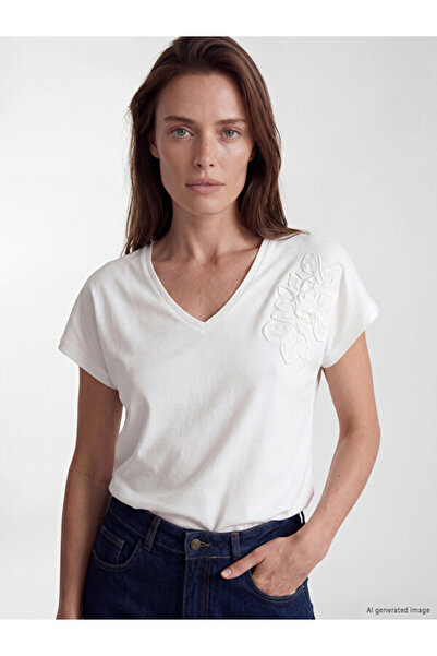 LC Waikiki Timeless Clothing & Timeless Choices V Sewn Embroidered Blouse
