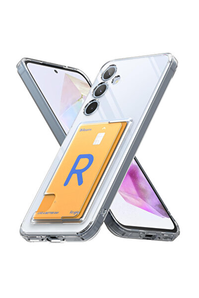 Ringke Husa pentru Samsung Galaxy A35 5G, Fusion Card, protectie antisoc, tra...