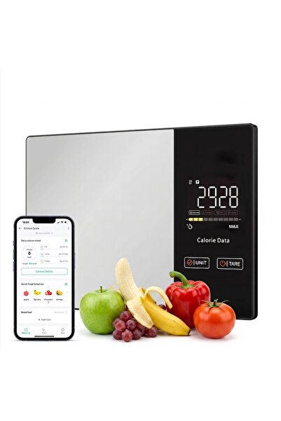 OEM Smart Kitchen Scale for Nutrition with LED Display, Calories, Fat, Carboh...