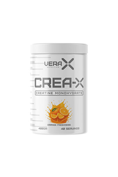 VERA-X NUTRITION VERA-X CREA-X Creatine Monohydrate 400 Gr 40 Servis Orange F...
