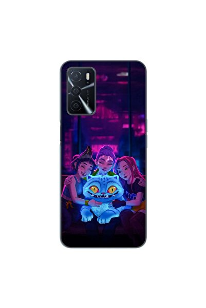 OEM Husa compatibila cu Oppo A16 Silicon Gel Tpu Model KPop Demon Hunters Hap...
