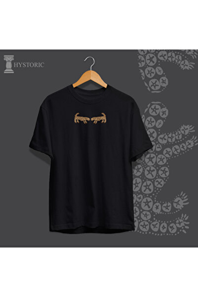 Hystoric Wear تي شيرت كبير الحجم مطبوع عليه نمور سقاطة هويك