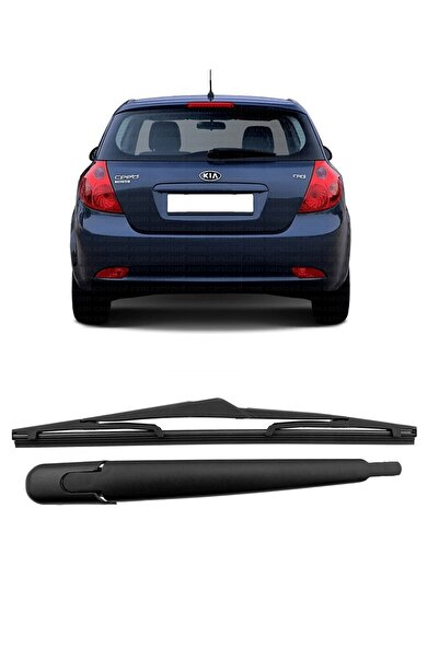 cme parts Kia Ceed Hb 2006-2011 Uyumlu Arka Cam Silecek Kolu Ve Süpürgesi Tak...