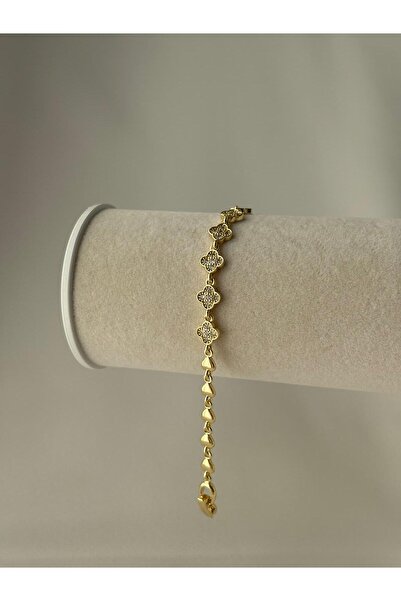 LioraJewellry Minimal Yonca Bileklik