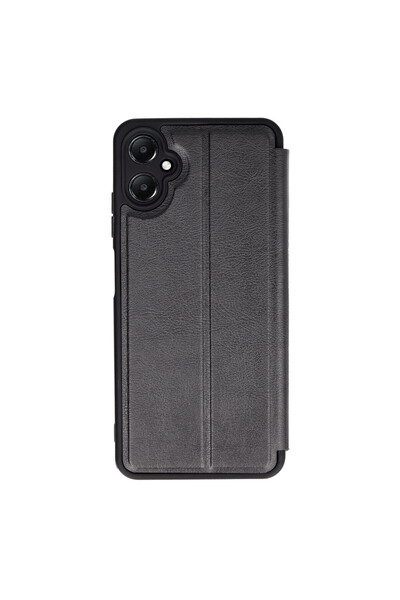 TakÇalıştır Samsung Galaxy A05 Compatible Case Flip Cover - Black