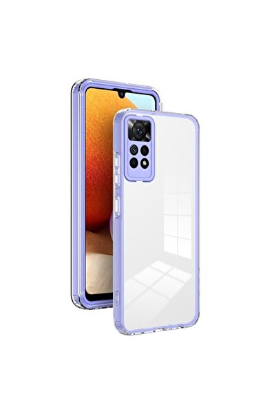 sscase Color Frame Διάφανη Θήκη Σιλικόνης Purple (Xiaomi Redmi Note 12 Pro 4G)