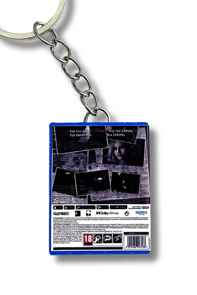 Cosmic Star Resident Evil Requiem Ps5 Minyatür Oyun Kutusu Anahtarlık