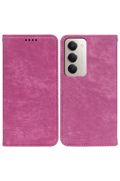 sscase Brush Magnetic Θήκη Βιβλίο Rose (Xiaomi Redmi 15 4G / 5G)