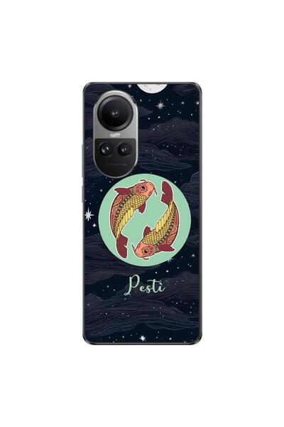 OEM Husa compatibila cu Oppo Reno10 5G Silicon Gel Tpu Model Horoscop Pesti