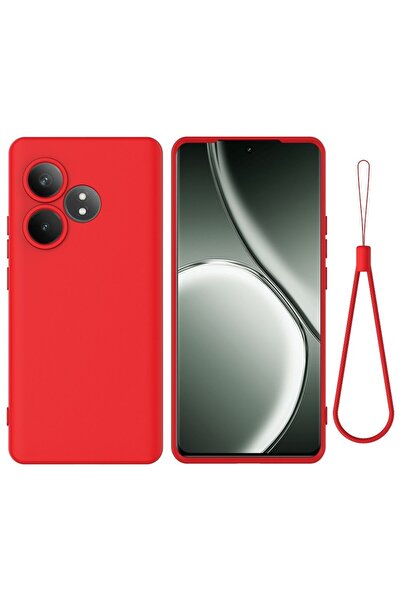sscase Solid Color Θήκη Σιλικόνης Red (Realme GT 6 5G / GT 6T 5G)