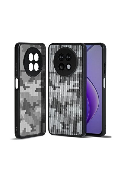sscase Color Frame Σκληρή Θήκη Grid Camouflage (Realme 12 5G / 12X 5G)