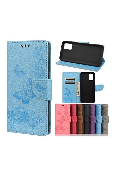 sscase Floral Butterfly θήκη Πορτοφόλι Blue (Xiaomi Redmi 10)