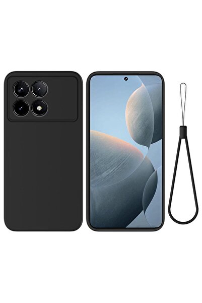 sscase Pure Color Θήκη Σιλικόνης Black (Xiaomi Poco X6 Pro 5G)