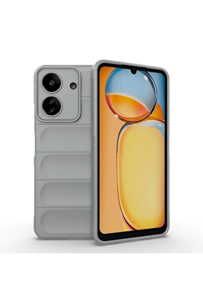 sscase Magic Shield Θήκη Σιλικόνης Grey (Xiaomi Redmi 13C/Poco C65)