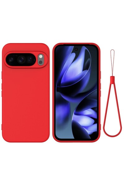 sscase Solid Color Θήκη Σιλικόνης Red (Google Pixel 10 Pro XL 5G)