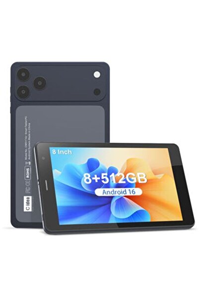 CIDEA C idea 8 Inch Tablet CM817 Air, 8GB RAM 512GB Storage, 5G LTE, Android ...