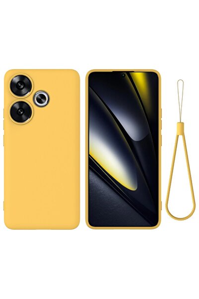 sscase Solid Color Θήκη Σιλικόνης Yellow (Xiaomi Poco F6 5G)