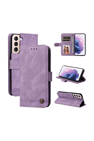sscase Skin Feel Life Tree Θήκη Πορτοφόλι Purple (Samsung Galaxy S22 Plus 5G)