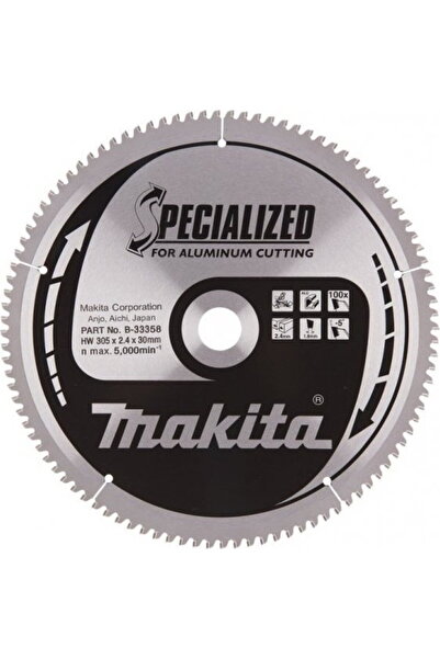 Makita Disc de tДѓiere Aluminiu cu 100 Dinti 305mm B-33358