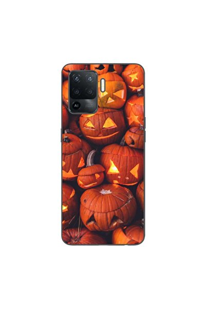OEM Husa compatibila cu Oppo Reno5 Lite Silicon Gel Tpu Model Halloween Dovle...