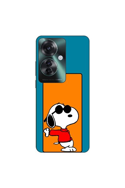 OEM Θήκη συμβατή με Oppo Reno11 F 5G Σιλικόνης Τζελ TPU Μοντέλο Snoopy