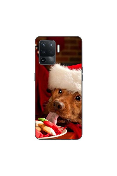 OEM Θήκη συμβατή με Oppo Reno5 Lite από σιλικόνη gel TPU με σχέδιο Χριστουγεν...