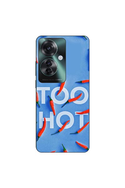 OEM Husa compatibila cu Oppo Reno11 F 5G Silicon Gel Tpu Model Mesaj Too Hot