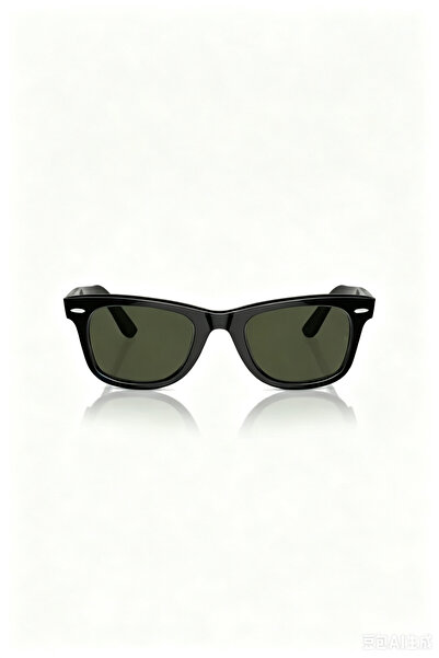 RAYPAL Unisex SQUARE Sun- 2140 - lense size:54mm - BLACK