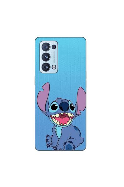 OEM Husa compatibila cu Oppo Reno6 Pro 5G Silicon Gel Tpu Model Stitch Blue