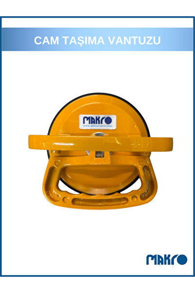 GLASSMAKRO Alüminyum Tekli Cam Taşıma Vantuzu 40 Kg