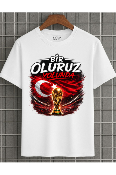 lovver Tricou din bumbac cu imprimeu premium, cu design special pentru echipa...