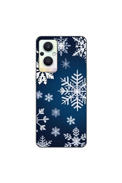 OEM Husa compatibila cu Oppo Reno7 Lite Silicon Gel Tpu Model Fulgi de Nea