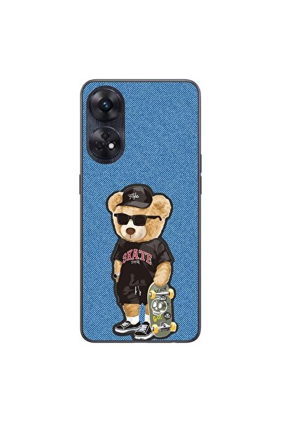 OEM Husa compatibila cu Oppo Reno8 T 4G Silicon Gel Tpu Model Bear Skate Fashion