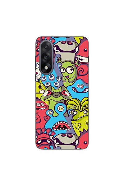 OEM Husa compatibila cu OnePlus Nord 5 Silicon Gel Tpu Model Squishi Monsters