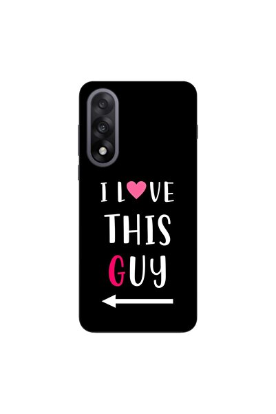 OEM Husa compatibila cu OnePlus Nord 5 Silicon Gel Tpu Model Cupluri I love T...