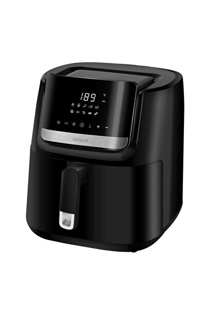Sencor SFR6550BK Hot Air Fryer, 1600 W, 6.5 L, Touch Control, Timer, Black