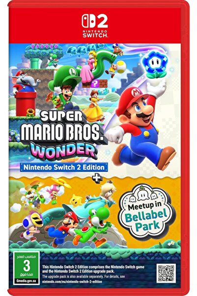 Nintendo سوبر ماريو بروس ووندر + ميت أب إن بيلابيل بارك لجهاز سويتش 2 (نسخة ا...