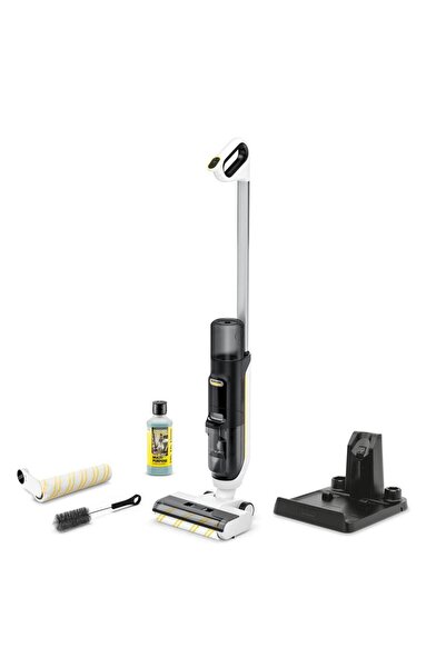Karcher FCV 3 Extra+ Upright Wet Vacuum Cleaner, 160 W, 30 min, White/Black
