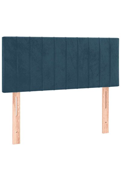 vidaxl Headboard, dark blue, 100x5x78/88 cm, Velvet